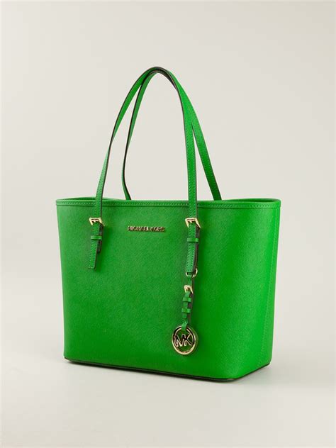 michael kors women green bottle|green bag Michael Kors.